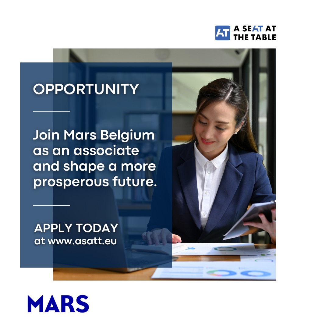 MARS Sales Representative – Graduate Role (region Hainaut)