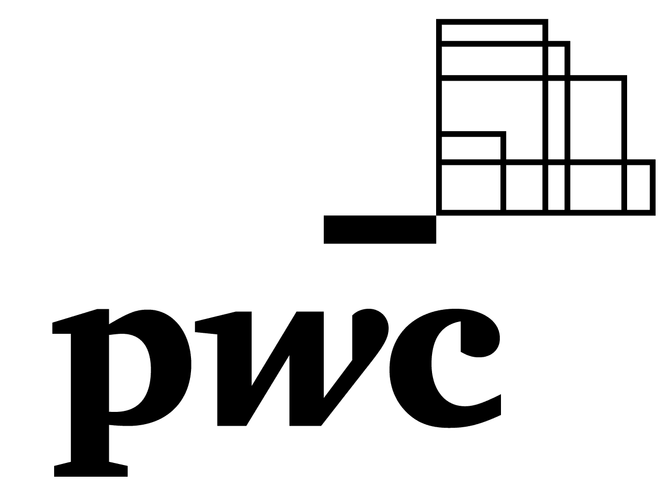 PwC Logo Blackoutline